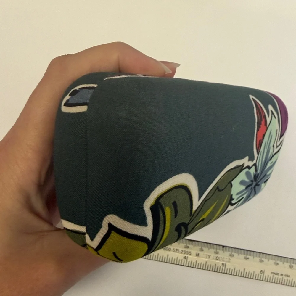 Vera Bradley Floral Falling Flowers Sunglasses Case
